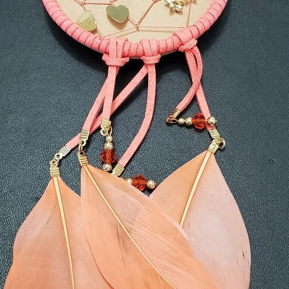 Justice dream catcher gold tone earring set